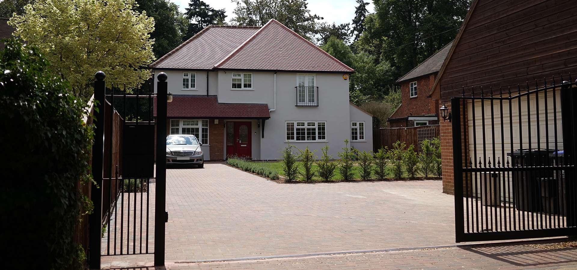 New build house in London